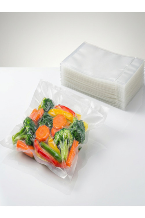 20×30 Tırtıklı Gıda Vakum Poşeti 1 Kg