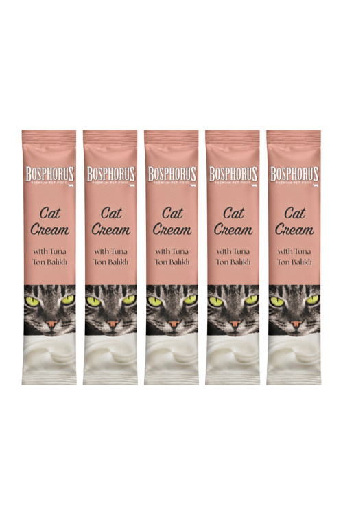 Ton Balıklı Kedi Kreması 15 g x 5 Adet