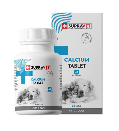 Calcium Kedi ve Köpekler İçin Kalsiyum Tablet 75 Adet