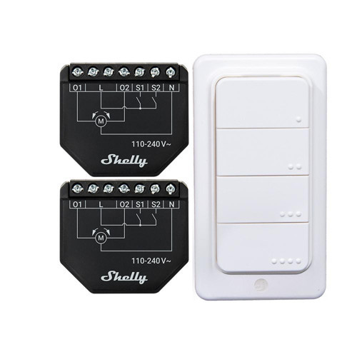 Shutter X2 + Blu Rc Button 4 Pack