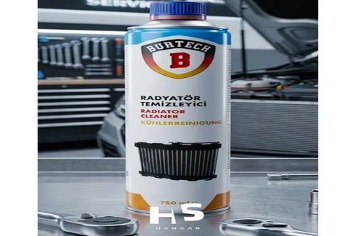 Radyatör Temizleyici 750 ml Motor Soğutma Sistemi Temizleme Sıvısı Pas ve Kireç Çözücü