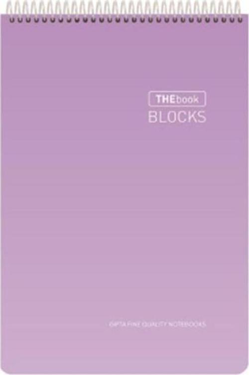 Thebook Blocks A4 Spiralli Sert Kapak Defter 100 Yaprak Çizgisiz