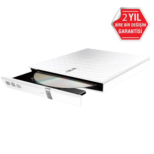 DVD SDRW-08D2S-U LITE SLIM USB 2.0 BEYAZ