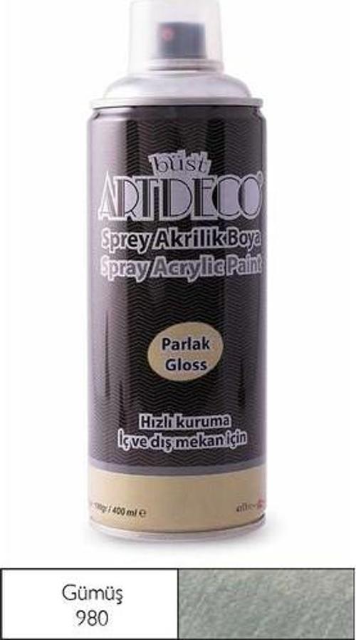 Sprey Boya 400 ml Gümüş Y-400-980