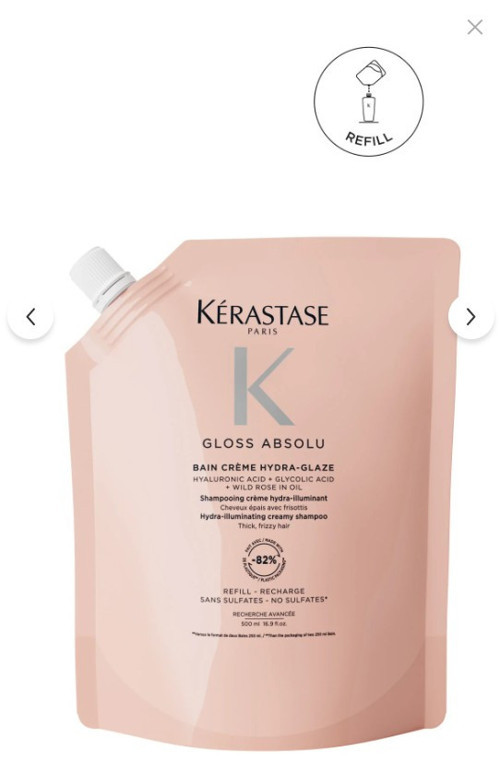 Gloss Absolu Bain Hydra-Glaze Yeniden Doldurulabilir Paket 500 ml