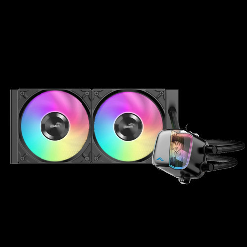 L70-240BK Black 240mm 2x120mm ARGB Fan CPU Sıvı Soğutma(1923)