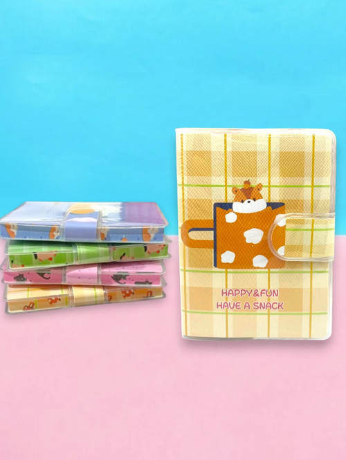 Happy & Fun Sincap A7 Not Defteri , Çıt Çıtlı Cep Defteri - Turuncu