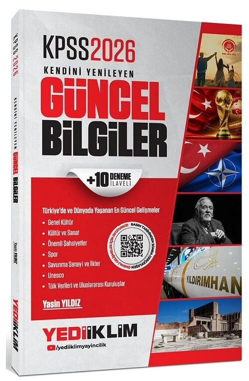 2026 Kpss Kendini Yenileyen Güncel Bilgiler (10 Deneme İlaveli) - Yasin Yıldız