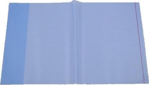 5'li Hazır Kitap Kabı Mavi Şeffaf 3 Adet