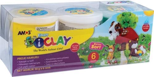 I-Clay Proje Hamuru - 6'lı Set