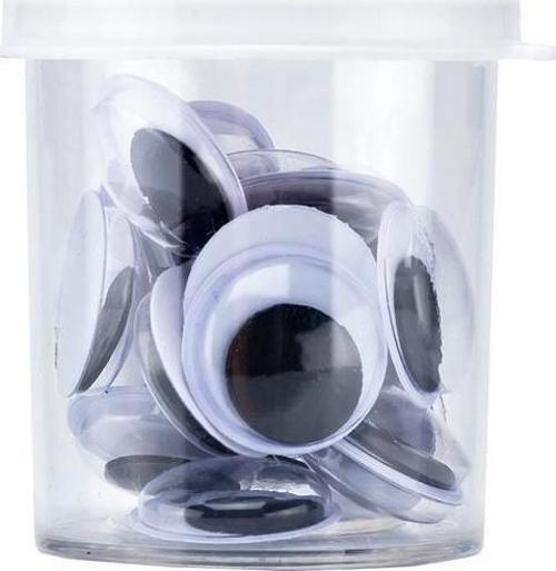 Oynar Göz Siyah-Beyaz 15 Mm(Yeni) Br-683