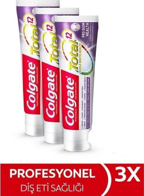 Total Profesyonel Diş Eti Sağlığı Diş Macunu 50ML x 3 Adet