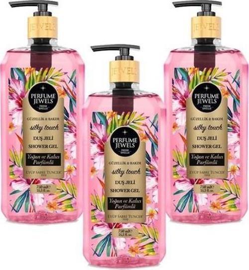 Silky Touch Duş Jeli 750 ml x 3 Adet