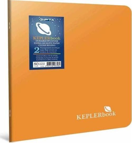Defter 18,5X26 Kepler Book Pp 80Yp. Kar.2540