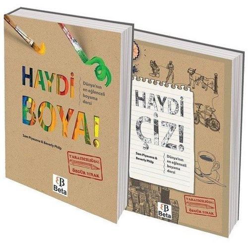Haydi Boya Çiz Seti-2 Kitap Takım