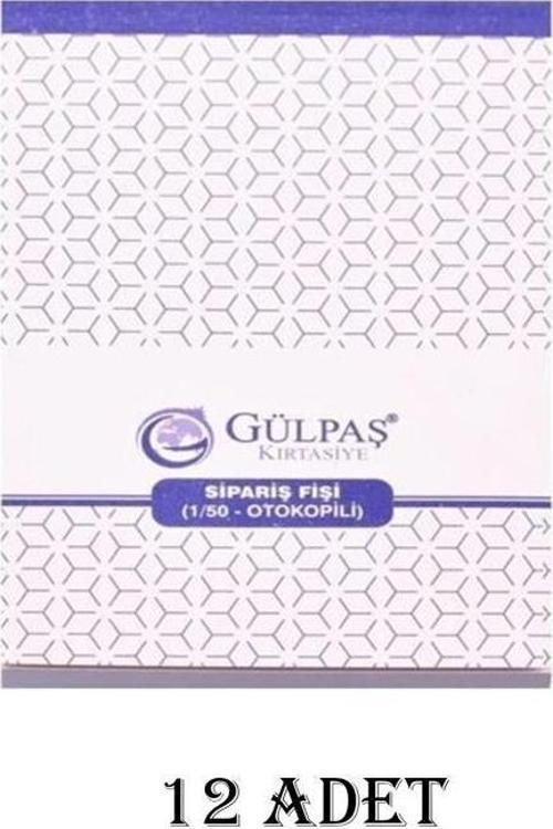 685 Sipariş Fişi 1/50 Otokopili 12 Adet