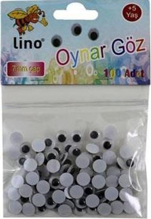 Oynar Göz 7 mm Çapında 100 Adet