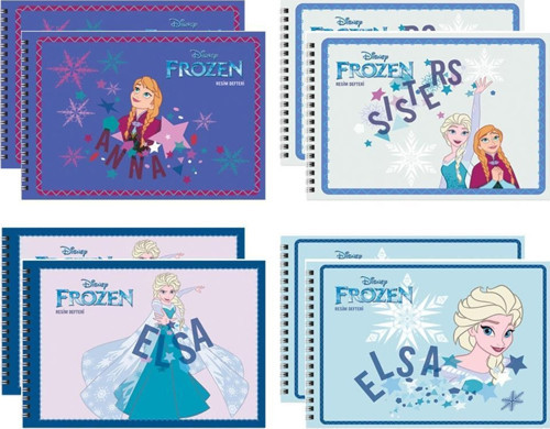 Frozen 17*25 15 Yp.Resim Defteri 8'li