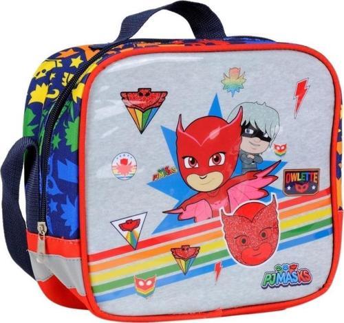 Pj Masks Baykuş Kız Çocuk Beslenme Çantası Kırmızı