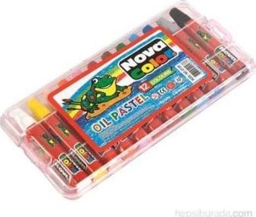 Nc-2130 Pastel Boya 12 Renk Plastik Kutuda