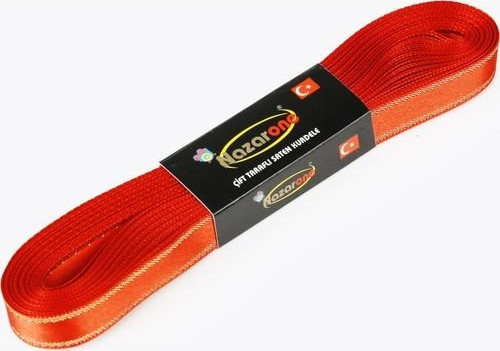 Saten Simli Kurdele 1CM-10MT-KIRMIZI(1102)