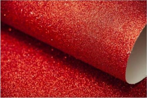 Simli Fon Kartonu 50x70 Cm 10’lu Kırmızı