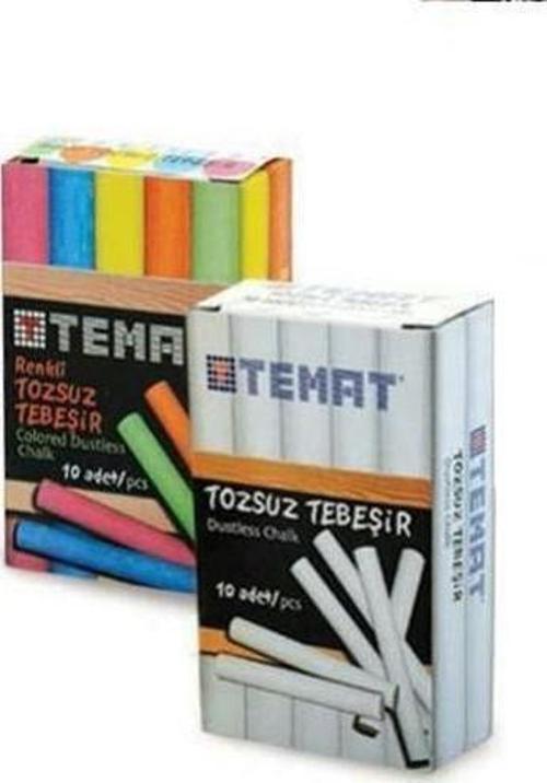 Tebeşir 10'lu Renkli