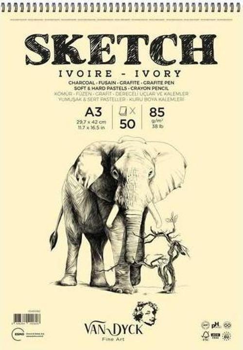 Sketch Çizim Blok A3 85GR 50 Yaprak