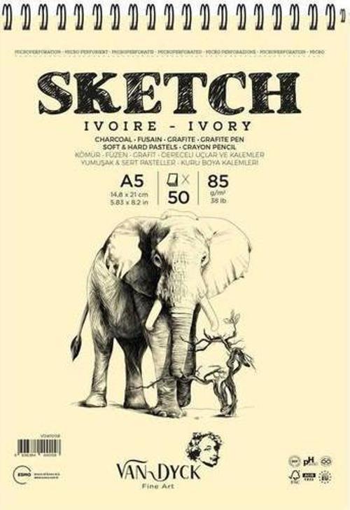 Sketch Çizim Blok A5 85GR 50 Yaprak