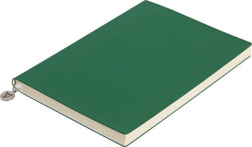 Victoria's Journals Smyth Classic Esnek Kapak Çizgili Defter, 14.8x21 cm -Yeşil