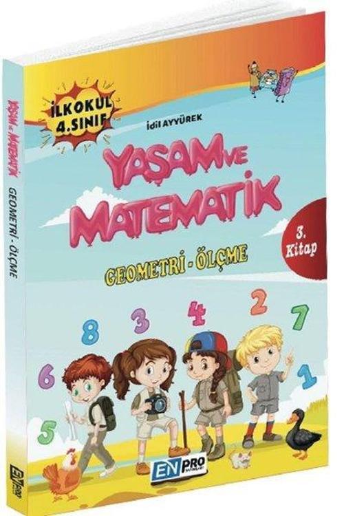 İlkokul 4.Sınıf 3.Kitap-Geometri-Ölçme-Yaşam ve Matematik
