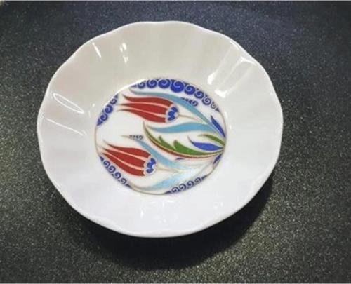 Lalehan Porselen Çay Tabağı
