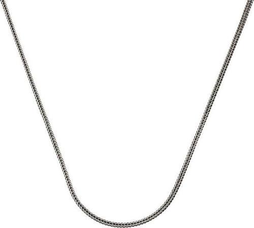 ​Gümüş 2 mm Tilki Kuyruğu 55 Cm Zincir