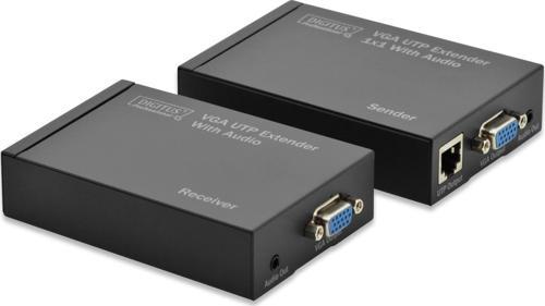 Ses (Audio) ve VGA Görüntü Sinyalı Uzatma Cihazı, Alıcı (Receiver) ve Verici (Transmitter) B