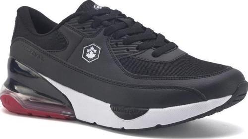 Kıngly 3Fx Siyah Kırmızı Air Taban Comfort Casual Hafızalı Taban