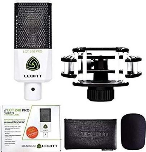 LEWITT LCT 240 Pro Kondenser Mikrofon Seti (Beyaz)