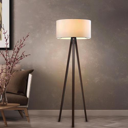 Takoz Gövdeli Krem Başlıklı Lambader AYD-2971