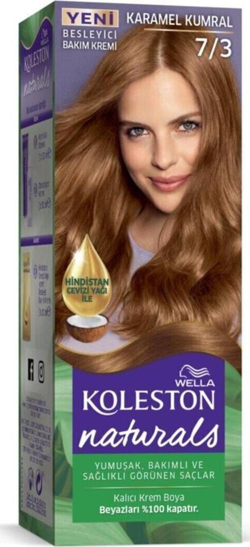 Naturals Saç Boyası 7/3 Karamel Kumral