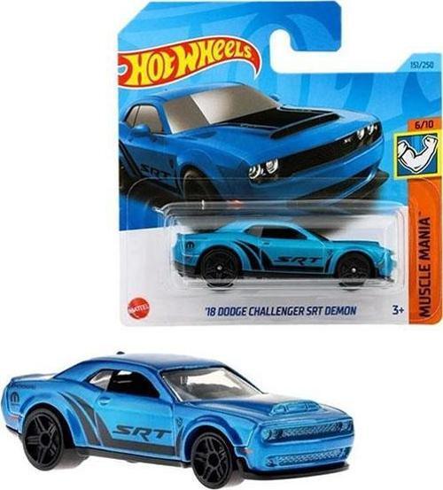 - '18 Dodge Challenger SRT Demon Mavi (1/64)
