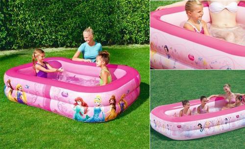 Pompalı 91056 Disney Lisanslı Şişme MEGA Aile Havuzu