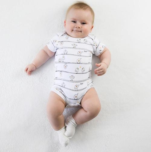 Bebek Body Kısa Kol Early Birds