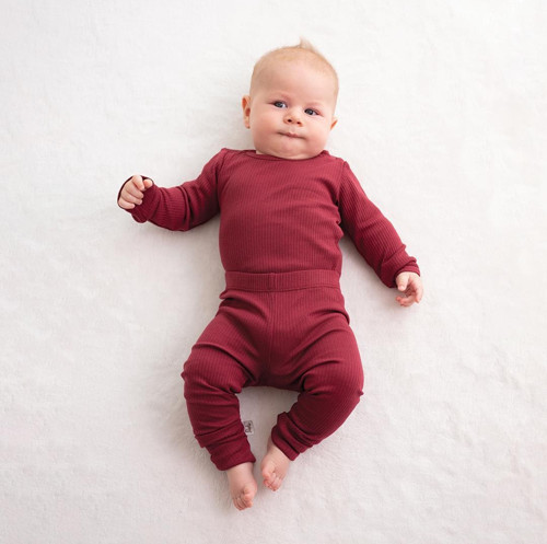 CozyBlend Modal Bebek Takım Bordo