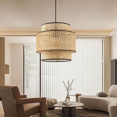 Modern Serisi Orjinal  Hazeran Rattan Sarkıt Avize AYD-3336