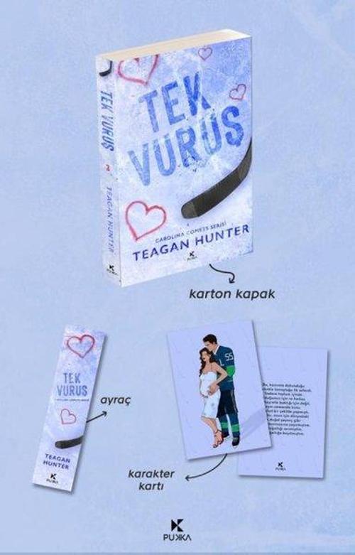 Tek Vuruş - Carolina Comets Serisi - Ayraç ve Karakter Kartı Hediyeli