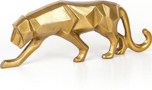 Euro Flora Metal Leopar Dekor 51,5x9x19 Cm