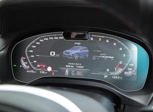 BMW 520i G30 Ekran Koruyucu Nano Şeffaf Dijital Gösterge