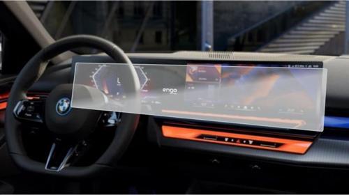 BMW i5 Mat Ekran Koruyucu Şeffaf Tam Kaplama Tek Parça