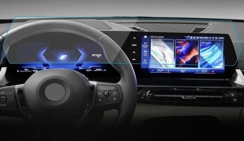 BMW iX1 Ekran Koruyucu Şeffaf Nano Tam Kaplama Tek Parça