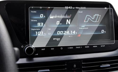 Hyundai i20 10.25 İnç Mat Ekran Koruyucu Multimedya Şeffaf