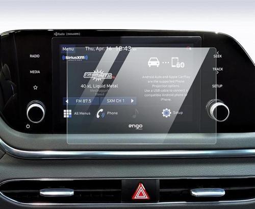 Hyundai i20 8 İnç Mat Ekran Koruyucu Multimedya Şeffaf